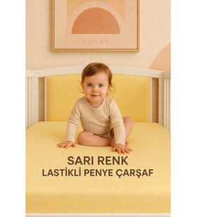 Bebek Lastikli Çarşaf %100 Pamuklu Penye Park Yatak 60x120 70x110 70x120 70x130 70x140