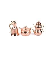 BAKIR DEKORATİF BİBLO SET N5