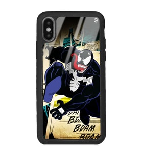 iPhone Xs Max Venom Tasarımlı Glossy Telefon Kılıfı