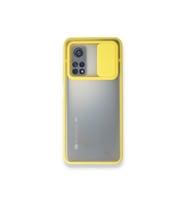 Çınarcık Dev Xiaomi Mi 10T Pro Kılıf Palm Buzlu Kamera Sürgülü Silikon - Pembe