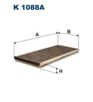 FILTRON K1088A Polen Filtresi (Karbonlu) A9018300418