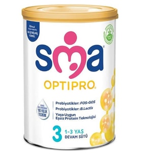 Sma Optıpro 3 Devam Sütü Probıyotık 1-3 Yaş Bebek Maması 800gr - Standart