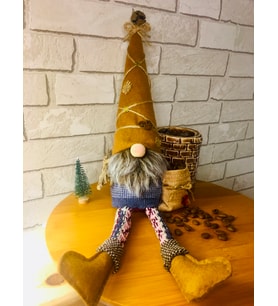Kahveci Gnome Yılbaşı Şans Cücesi