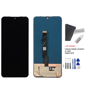 Tkgz - İnfinix Zero 20 Lcd Dokunmatik Ekran Servis + b-7000 + TAMİR SETİ