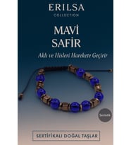 Sertifikalı Sentetik Mavi Safir Taşı Bileklik – Aklı ve Hisleri Canlandıran Şık Takı (Çok Renkli)