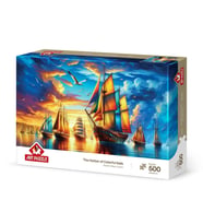 Art Puzzle Renkli Yelken Limanı 500 Parça Puzzle