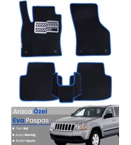 JEEP GRAND CHEROKEE (2005-2010) Uyumlu EVA Paspas Tam Set–Araca Özel,Kolay Montaj,Su Geçirmez