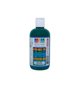 Südor Akrilik Boya Koyu Yeşil (250 ml) (Koyu Yeşill)