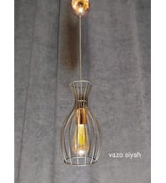 VAZO SİYAH SARKIT ARMATÜR
