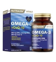 Nutraxin Omega-3 & Co Q-10 Yumuşak 60 Kapsül