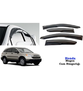 Honda CRV Mugen Cam Kenar Rüzgarlığı 2007-2012