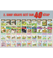 Ata 2.Sınıf Hikaye Seti (40 Kitap) (Beyaz)