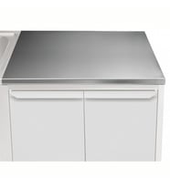 Electrolux Professional Üst Tabla, Sırtsız, 900 Mm, 1,5 Mm Kalınlıkta Üst Tabla 18 Mm Kalınlığında Ses Sönümlendirici Malzeme Ve Ayrıca 2 Paslanmaz Kayıtla Güçlendirilmiştir - Modular Line TPLA9