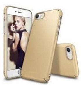 Ringke Slim iPhone 7/8 ile Uyumlu KIlıf Royal Gold