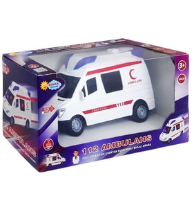 Dmn Uzaktan Kumandalı Şarjlı Full Fonksiyonlu Ambulans 345 242