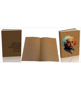 Hobi defteri / Kraft kağıt anı defteri / Nostaljik Defter