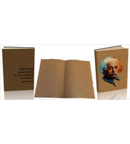 Hobi defteri / Kraft kağıt anı defteri / Nostaljik Defter