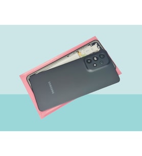Samsung Galaxy A33 Uyumlu FULL KASA Arka Kapak Batarya Kapağı - SİYAH