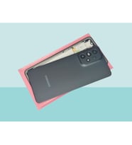 Samsung Galaxy A33 Uyumlu FULL KASA Arka Kapak Batarya Kapağı - SİYAH