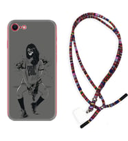 Apple iPhone 5 6 7 8 Plus Se XR Kılıf Boyun Asklı Rasta Silikon Purest Evil 1627