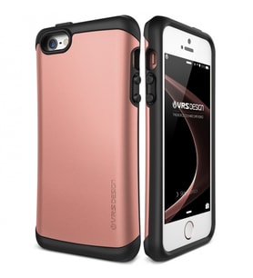 VRS iPhone 5SE ile Uyumlu Hard Drop Kılıf Rose Gold
