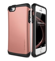 VRS iPhone 5SE ile Uyumlu Hard Drop Kılıf Rose Gold