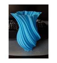 Waves Dekoratif Modern Vazo