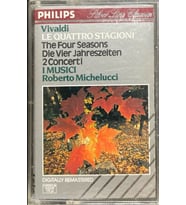 (Plak Değildir KASET tir) Vivaldi The Four Seasons Classic Kaset