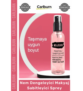 #MakyajSabitleyici Gün Boyu Kalıcı Taze Görünüm Nem Dengeleyici Pürüzsüz Makyaj Sabitleyici Sprey