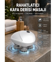Derin Masaj Sağlayan Elektrikli Kafa Masaj Aleti