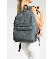 Unisex Okul Çantası Su İtici Hafif Klinkır Kumaş Günlük Sırt Çantası 40*30 Cm Lise Ortaokul Çantası