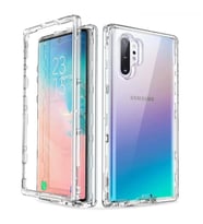 Samsung Note 10 Plus Çift Taraflı Silikon Kılıf Şeffaf