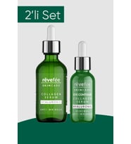 Revefee Kolajen Serum Göz Çevre, Kırışıklık Karşıtı Botoks Etkili - Collagen- Hyalunorik Acit 2'li Paket