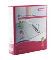 Bigpoint 4D Mekanizmalı Klasör 7 cm Açık Kırmızı