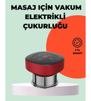 Taşınabilir Elektrikli Kupa Terapisi Masaj Cihazı Boyun Sırt Bacak