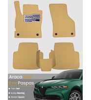 ALFA ROMEO TONALE (2022-2025) Uyumlu EVA Paspas Tam Set–Araca Özel,Kolay Montaj,Su Geçirmez
