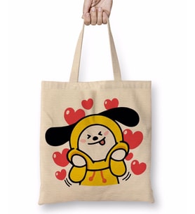 BT21 Chimmy Bts Bez Çanta Uzun Saplı