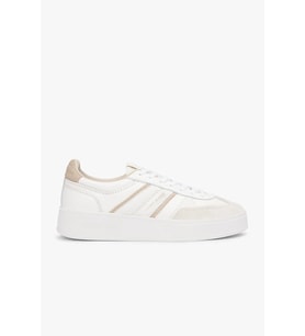 Tommy Hilfiger The Greenwich Edge Flatform Kadın Bej Sneaker EN0EN029000GA