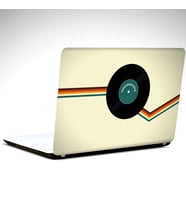 Plak ve Müzik Laptop Sticker 10 İnch (25X19CM)