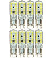 (8 Adet) Osaka 5W 6500K (Beyaz Işık) G9 Duylu Led Kapsül Ampul