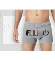 BK Gift Fcuk Tasarımlı Erkek Boxer Serisi Yıl Dönümü Hediyesi, Doğum Günü Hediyesi-5