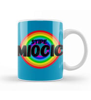 Stipe Miocic  Vintage Retro Rainbow Style Warriors Design Wrestlers Gift Kupa Bardak Porselen