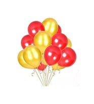 Kırmızı Gold 30 Adet Doğum Günü Balon Seti