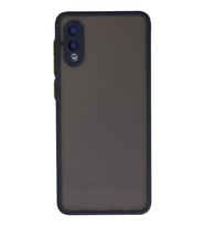 Galaxy A02 Kılıf Montreal Silikon Kapak - Lacivert