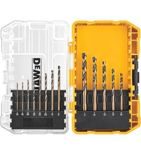 Dewalt Pilot Noktalı Siyah Oksit Matkap Ucu Seti, 13 Parça (Dw1163)