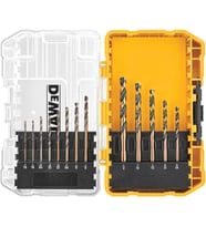 Dewalt Pilot Noktalı Siyah Oksit Matkap Ucu Seti, 13 Parça (Dw1163)