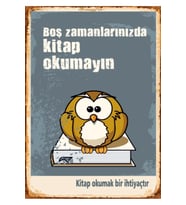 Ahşap MDF Poster (27x18cm)