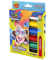 NOVA COLOR YÜZ BOYASI 6LI