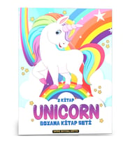 Sevimli Unicorn Boyama Kitap Seti (2 Kitap)
