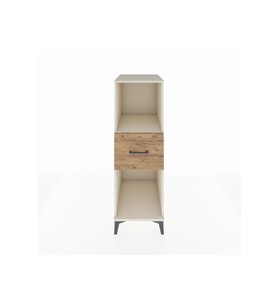 Kronos Dolap Tek Raflı Tek Çekmeceli 44x59x134 Aytaşı-Çam